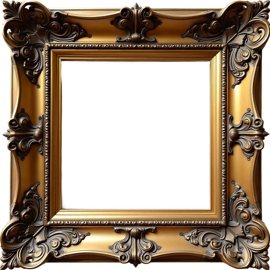 Ornate Gold Frame